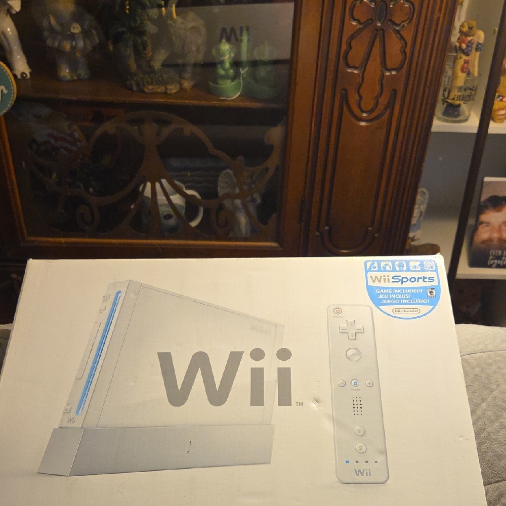 Wii Console with Sports Game - White